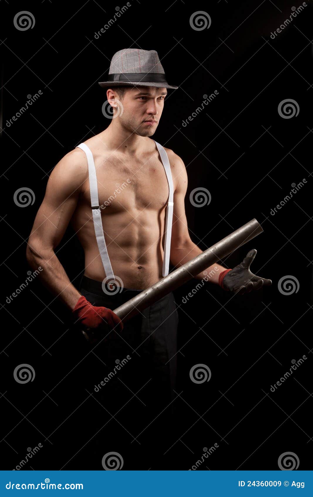 Men with suspenders stock image. Image of caucasian, young 24360009