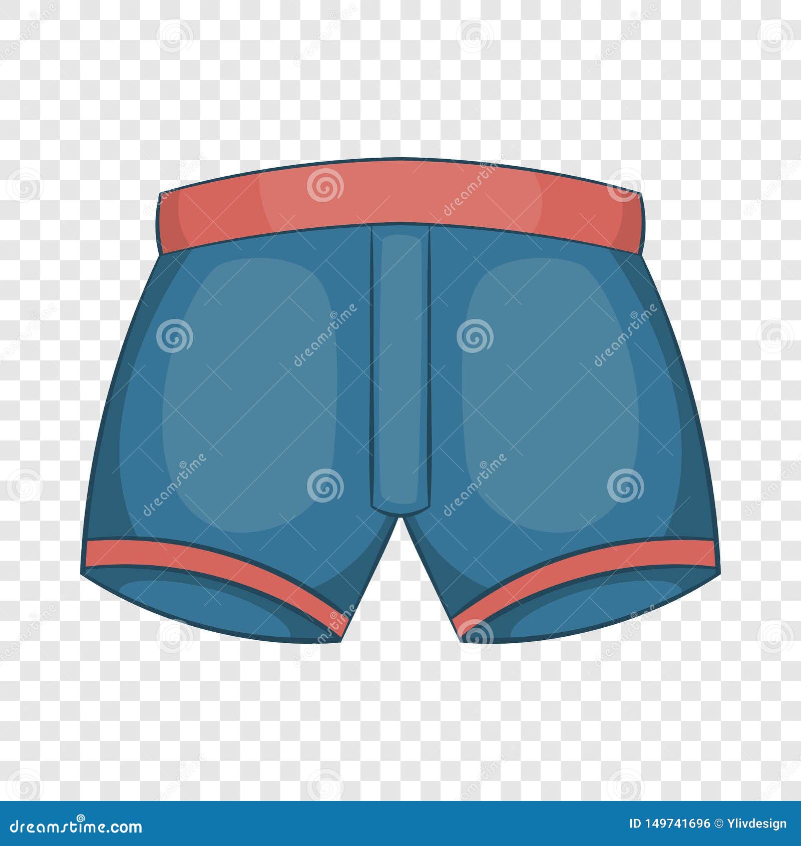 Men Underwear Icon, Cartoon Style Stock Vector - Illustration of ...