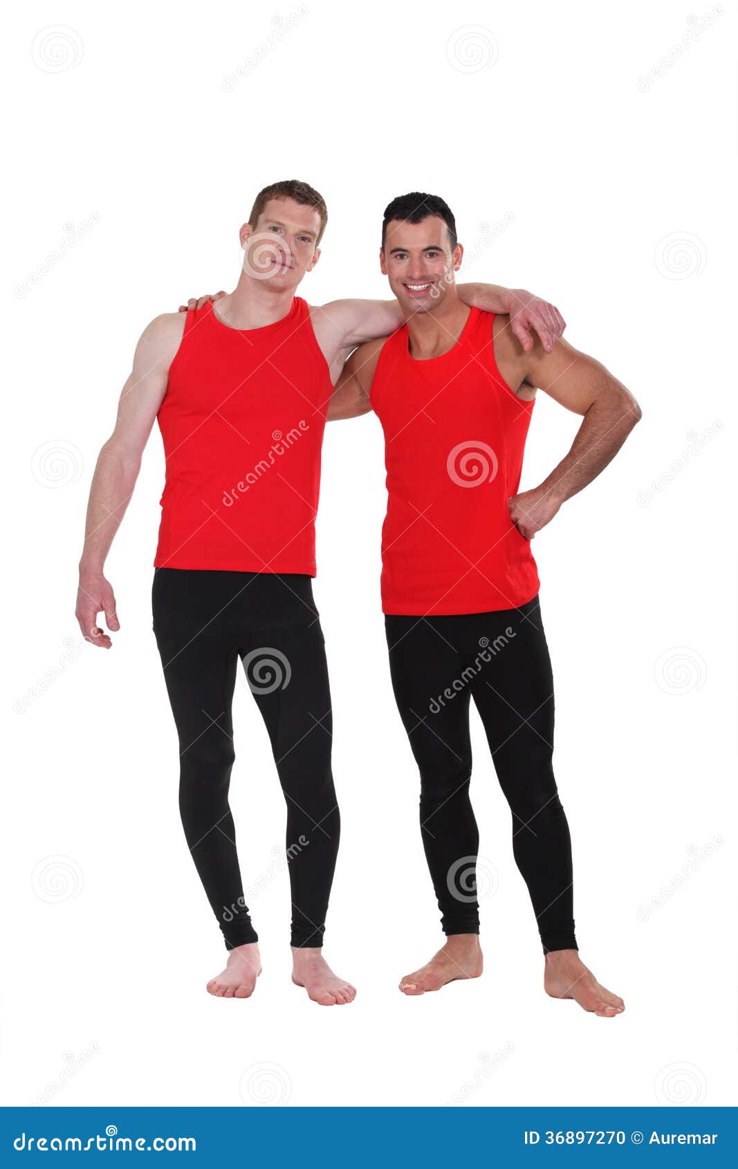 Men Wearing Workout Clothing Stock Photo | CartoonDealer.com #36897270