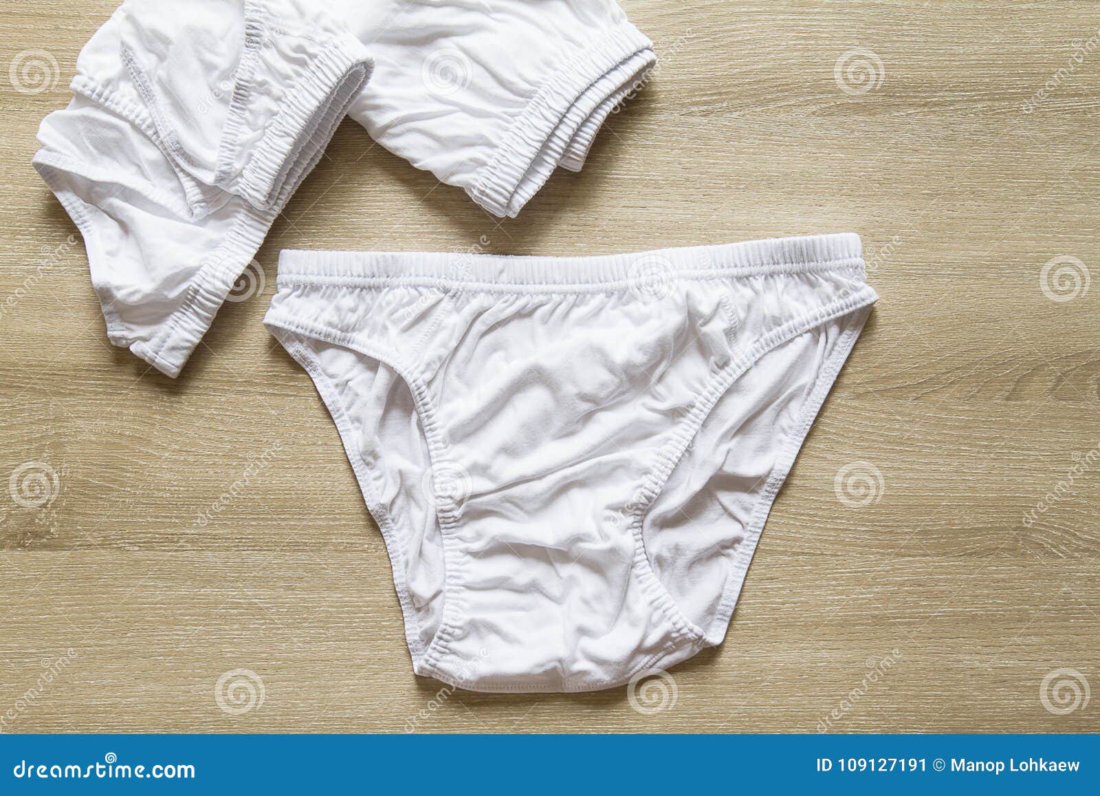 Men White Underwear on Wooden Background Stock Image - Image of clean ...