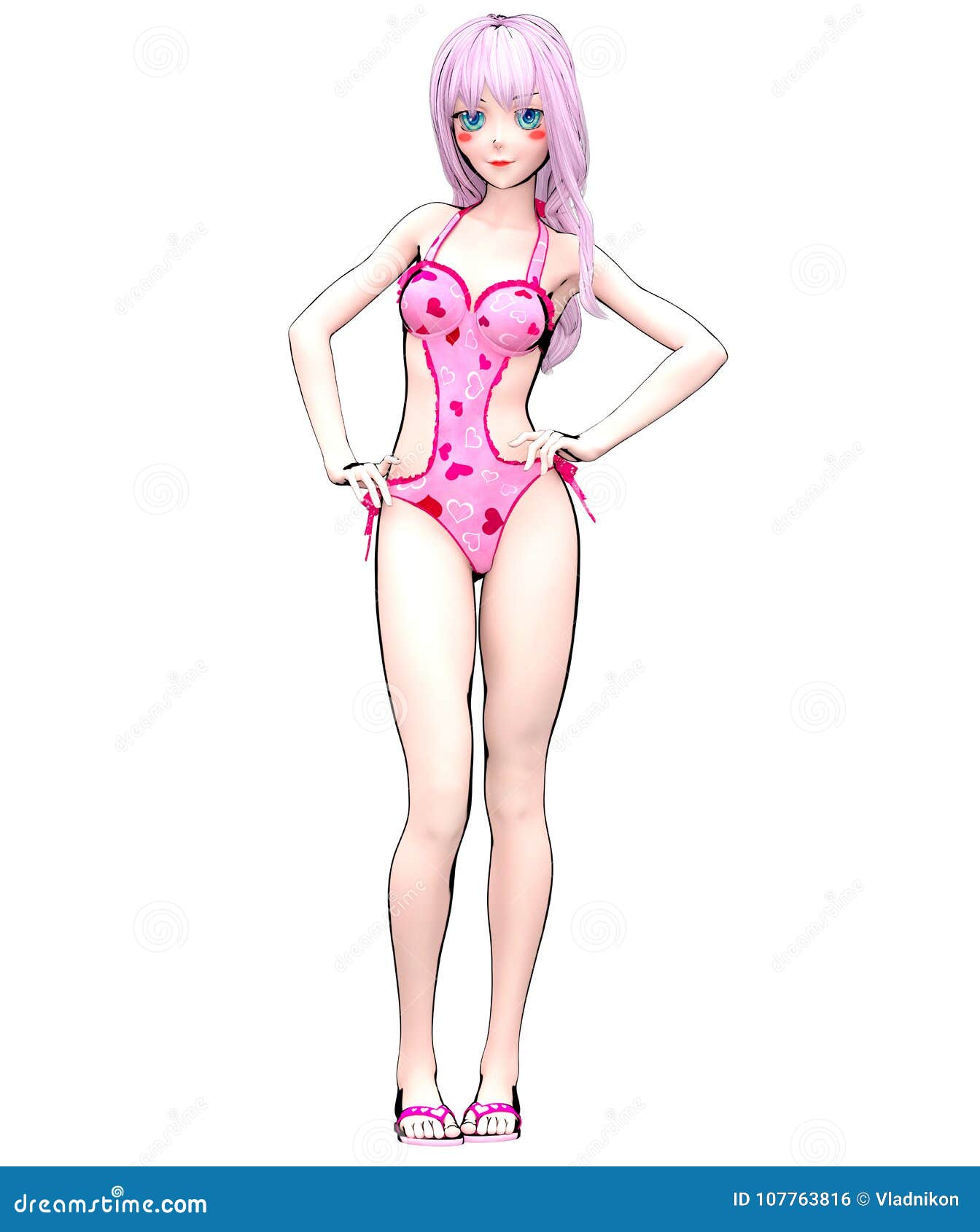 Anime Poses Desenho Referência Anime Corpo Esboço Bonito Menina