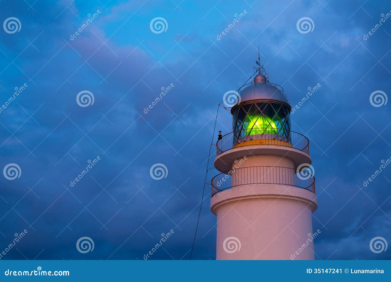 menorca sunset at faro de caballeria lighthouse