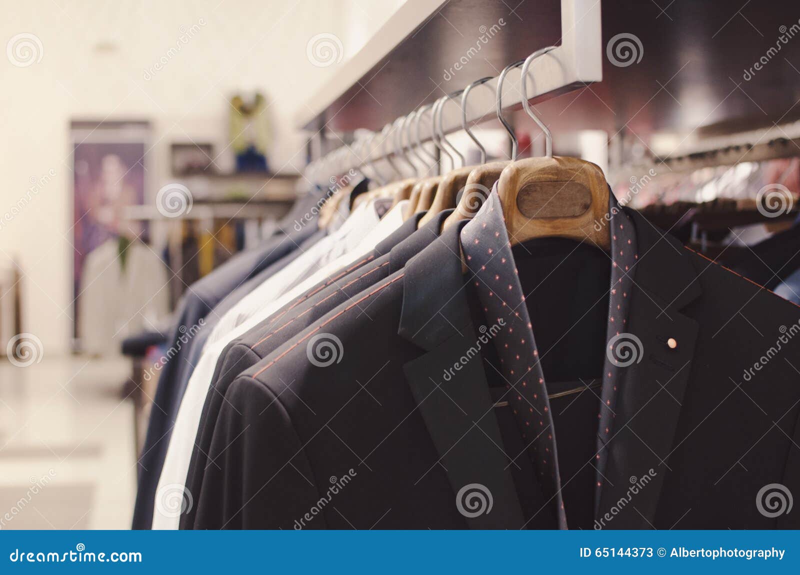 Mens clothing stock image. Image of professional, room - 65144373