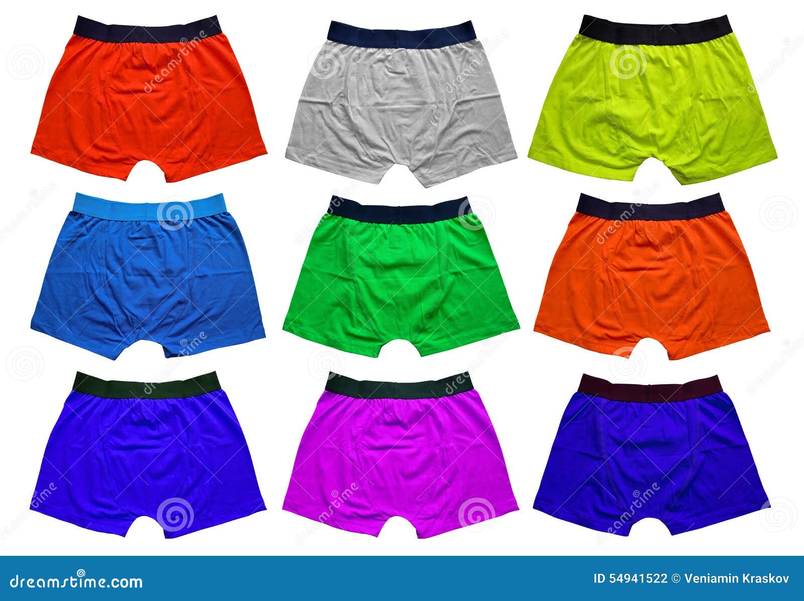 Mens Colorful underwear stock photo. Image of cotton 54941522