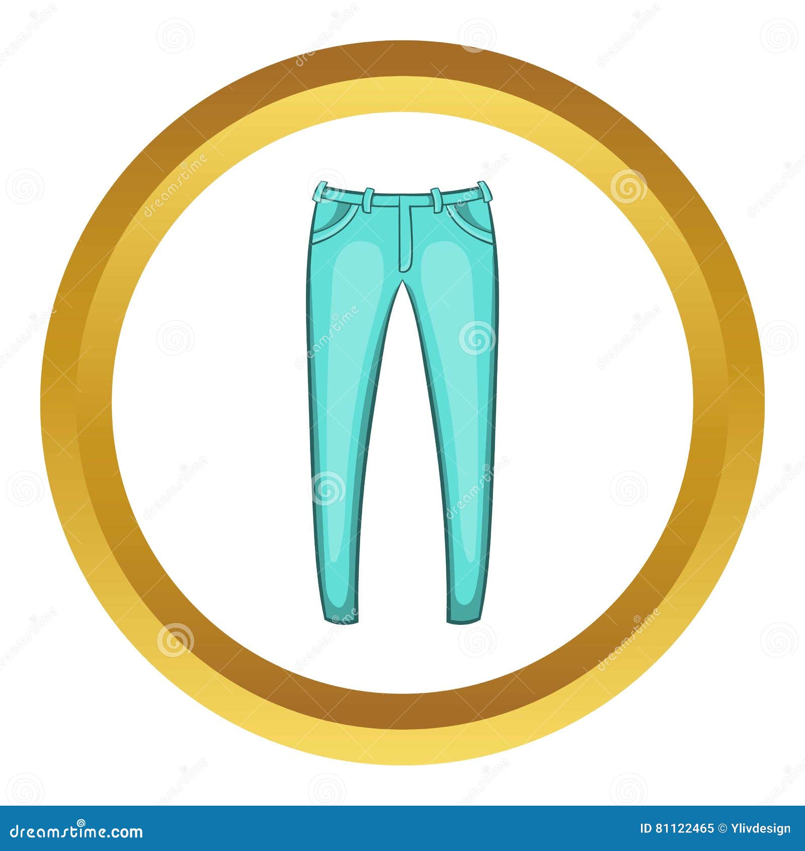 Mens jeans vector icon stock vector. Illustration of clothing - 81122465