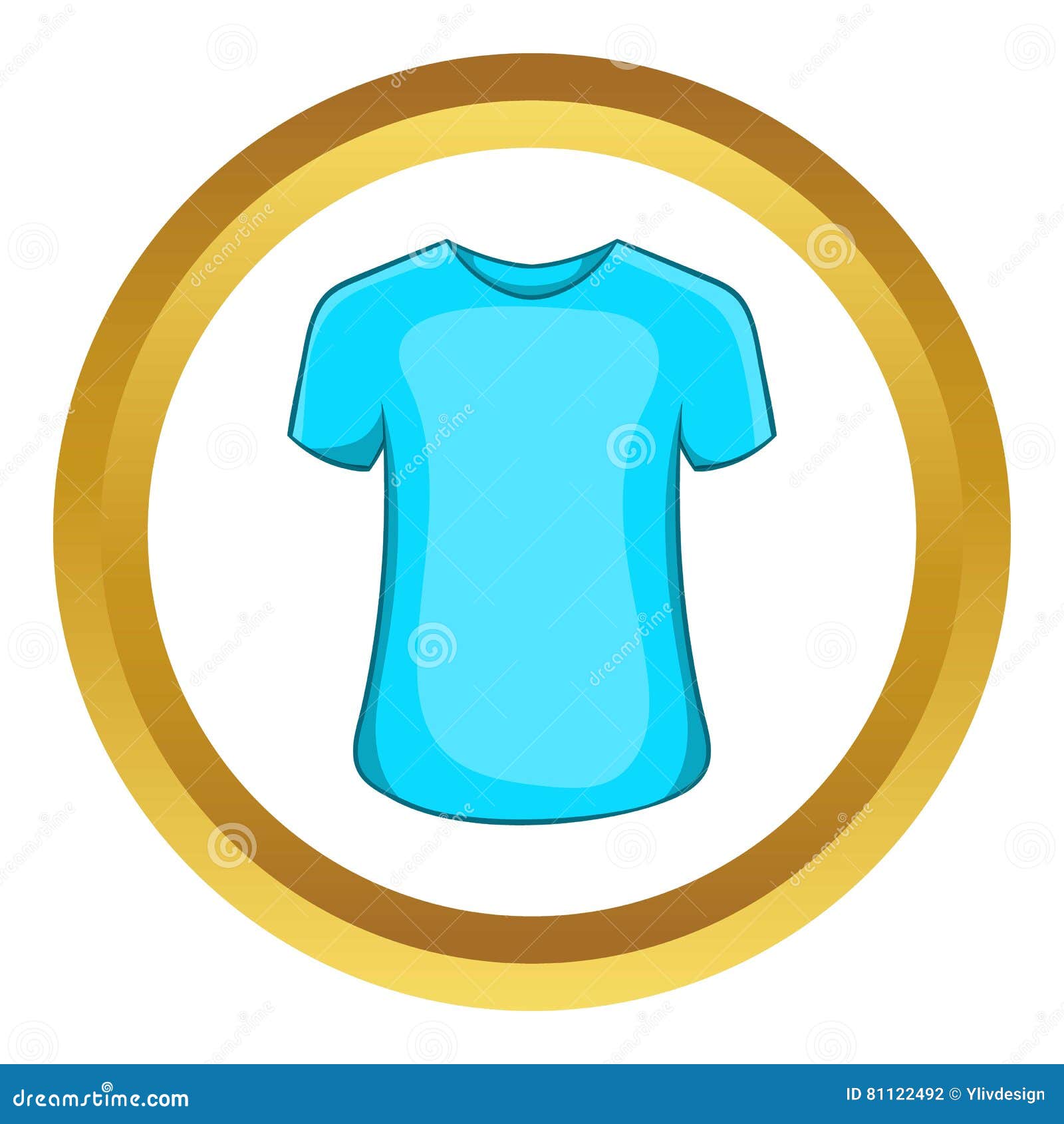 Mens Summer T-shirt Vector Icon Stock Vector - Illustration of isolated ...