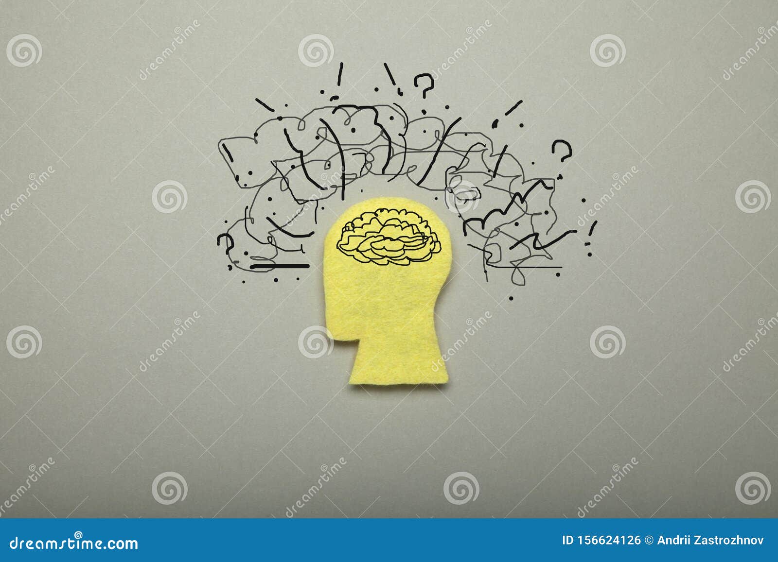 Mental Stress Mind Pressure Negative Brain Overload Stock Photo Image Of Worries Fear