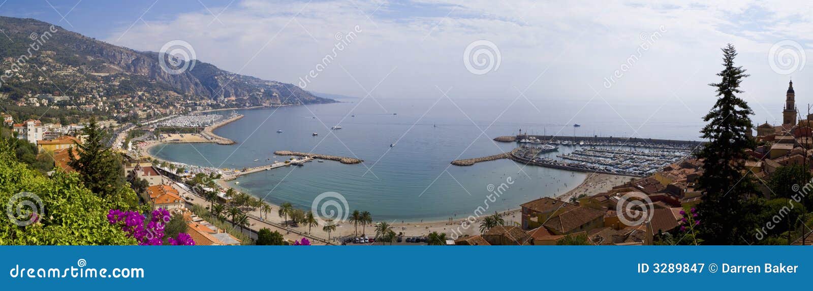 menton, cote d'azur, france