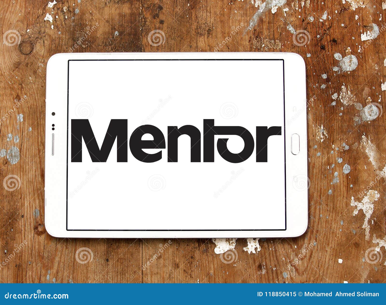 Mentor Graphics Corporation Logo Editorial Image - Image 118850415