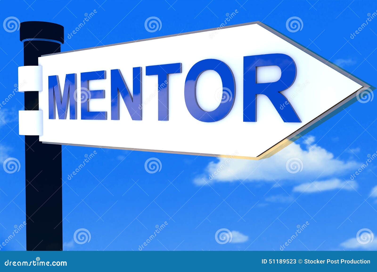 Mentor road direction sign stock image. Image of sign 51189523