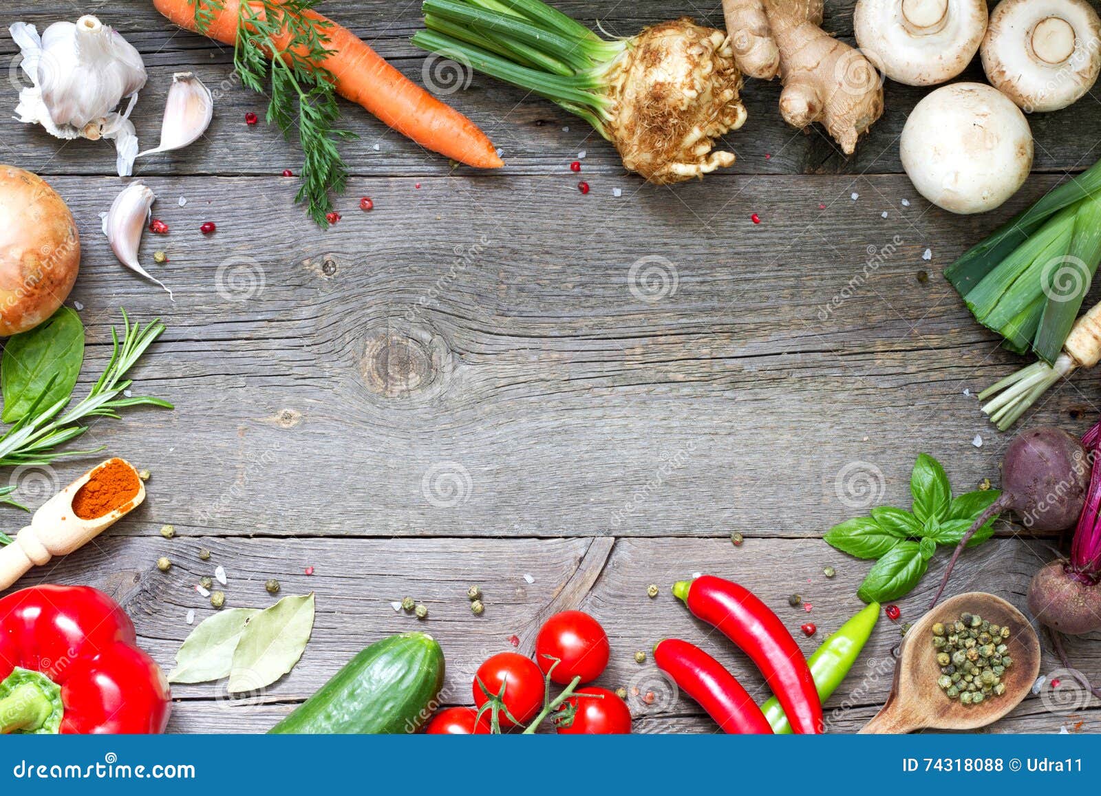 menu food culinary frame concept on vintage wooden background