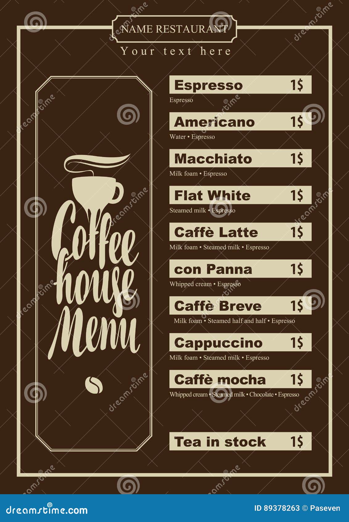 Coffee Cup Menu And Prices Menu Labeling Requirements NMRA