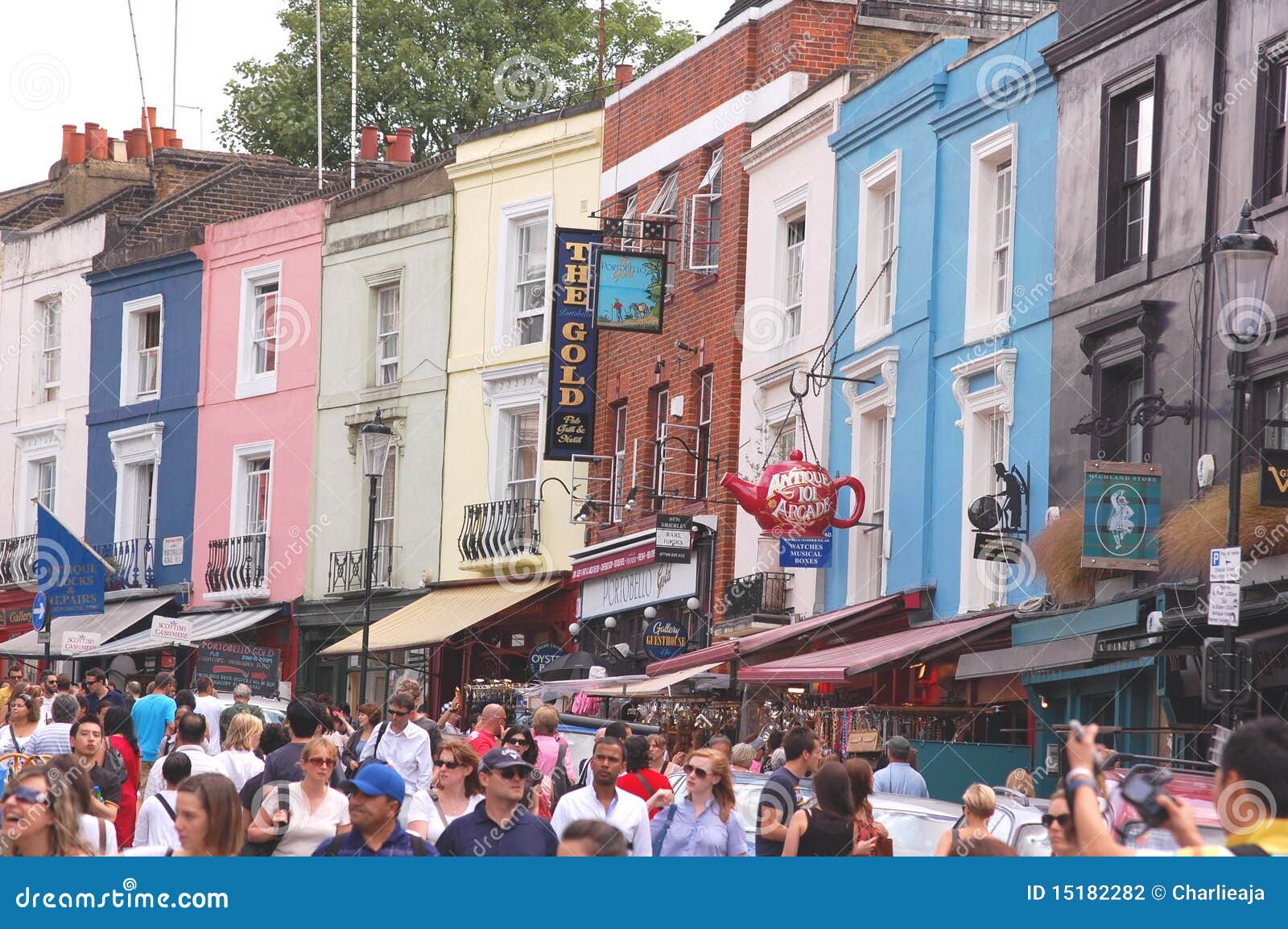 Mercado de Portobello fotografía editorial. Imagen de compras 15182282