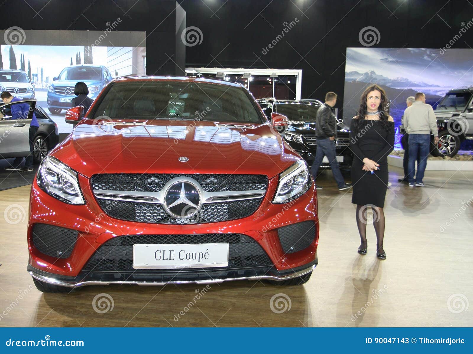 Mercedes an BelgradCar Show Redaktionelles Stockfoto Bild von markt