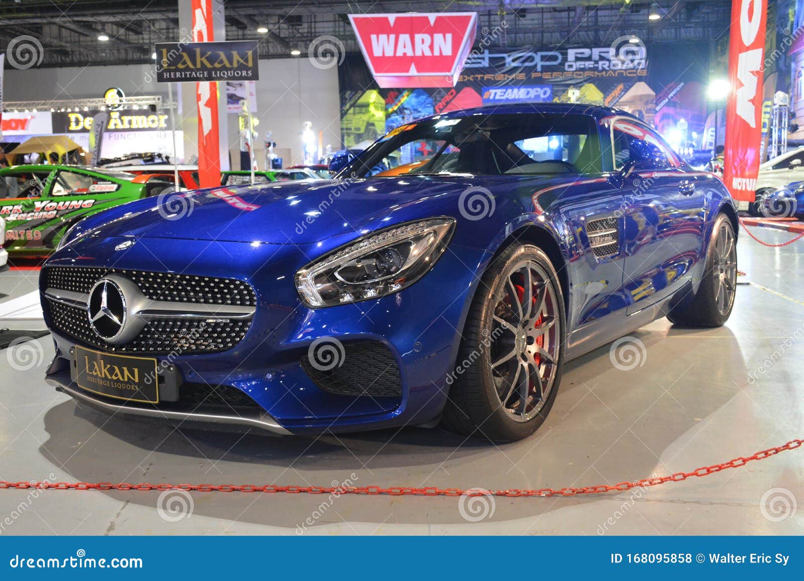 MercedesBenz AMG GT At Manila Auto Salon Editorial Stock