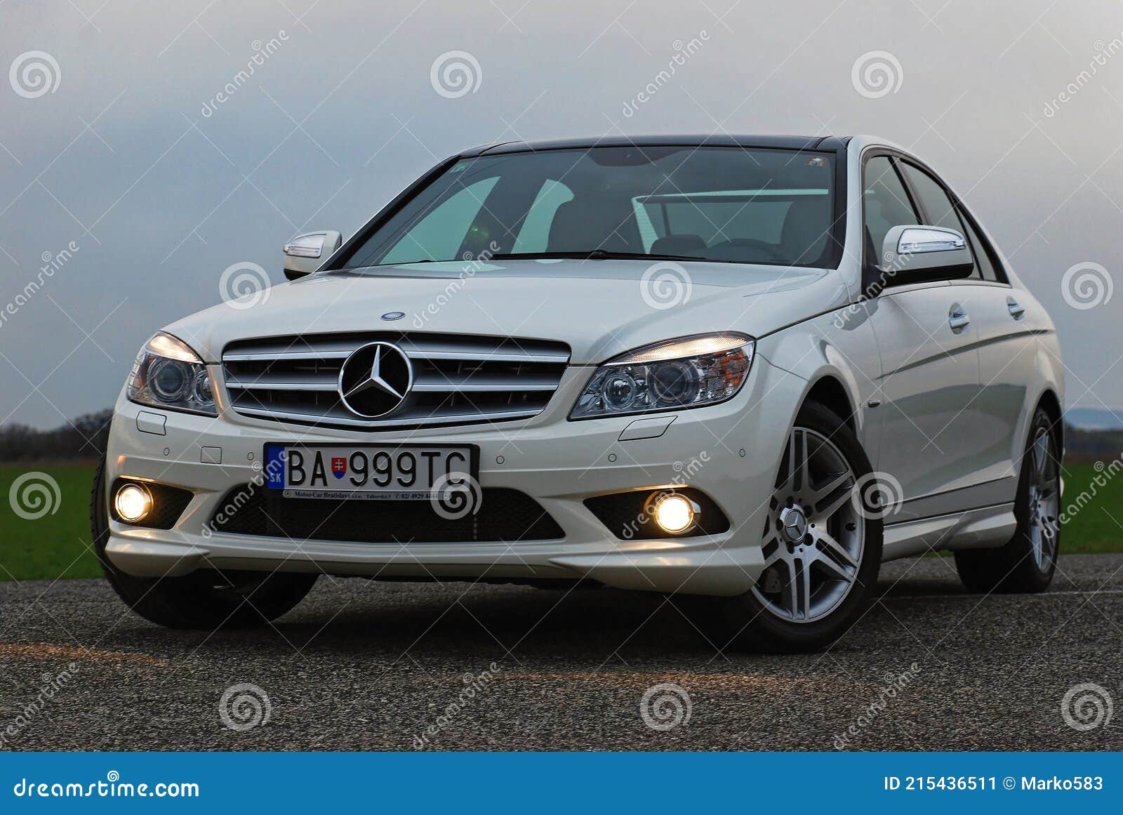 Mercedes-Benz C-class C350 (W204) Editorial Photo - Image of vehicle,  produced: 215436511