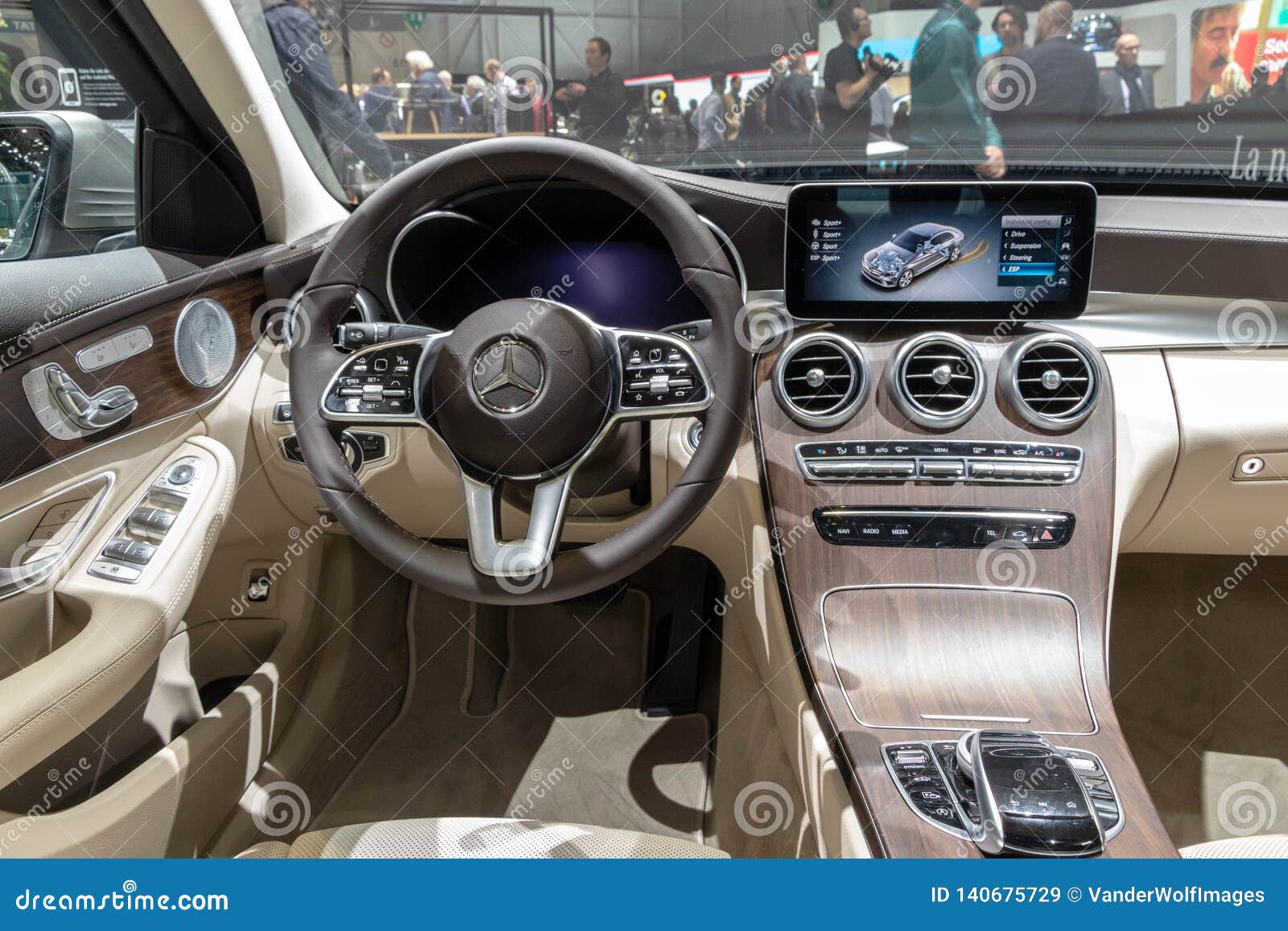 Mercedes Benz Interior Editorial Stock Image Image Of Motor