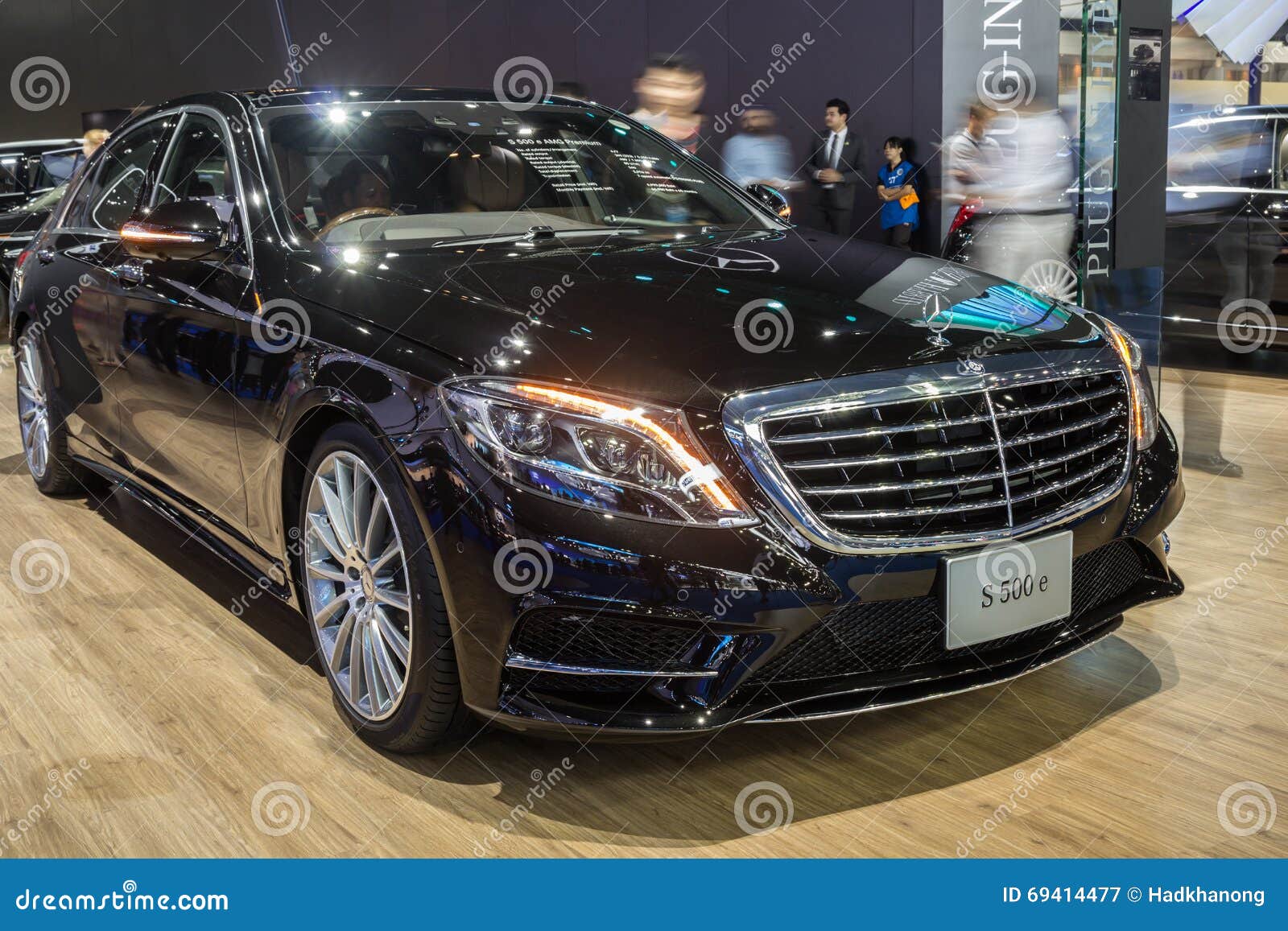 S500e a Plug-in-hybrid Car Editorial Photography - Image of concept, class: