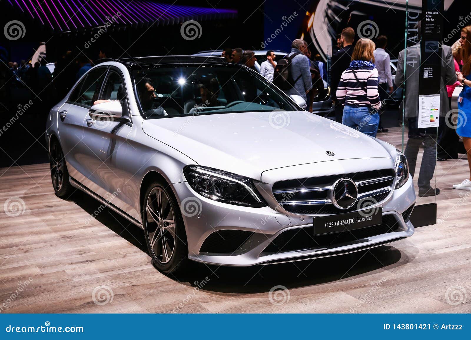 MercedesBenz W205 C220d editorial photo. Image of 2019