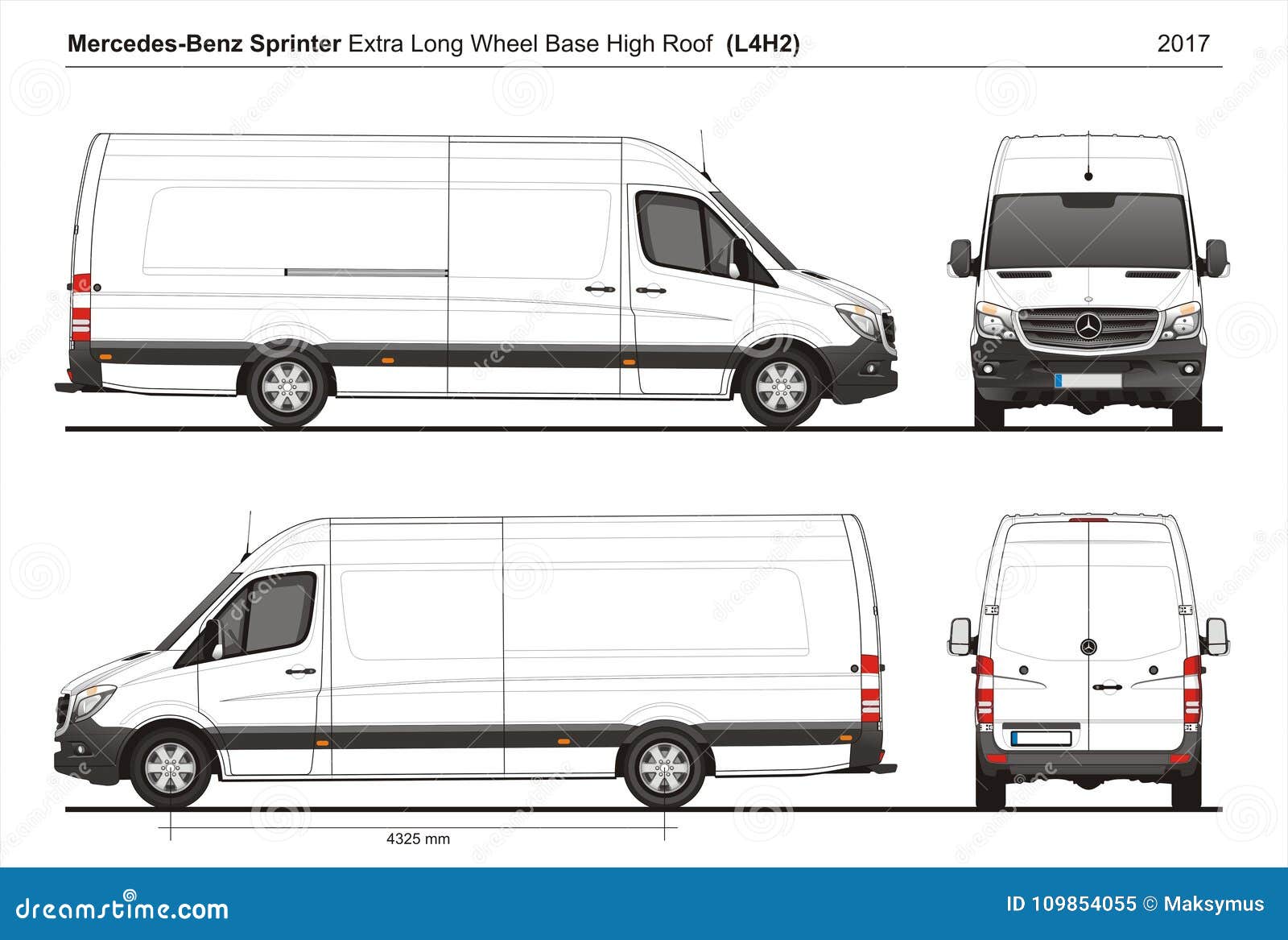 Высота мерседес спринтер. Мерседес Спринтер l3h2 габариты. Мерседес Спринтер l4h2 габариты. Мерседес Спринтер Лонг Размеры кузова. Mercedes Benz Sprinter 2010 High Roof.