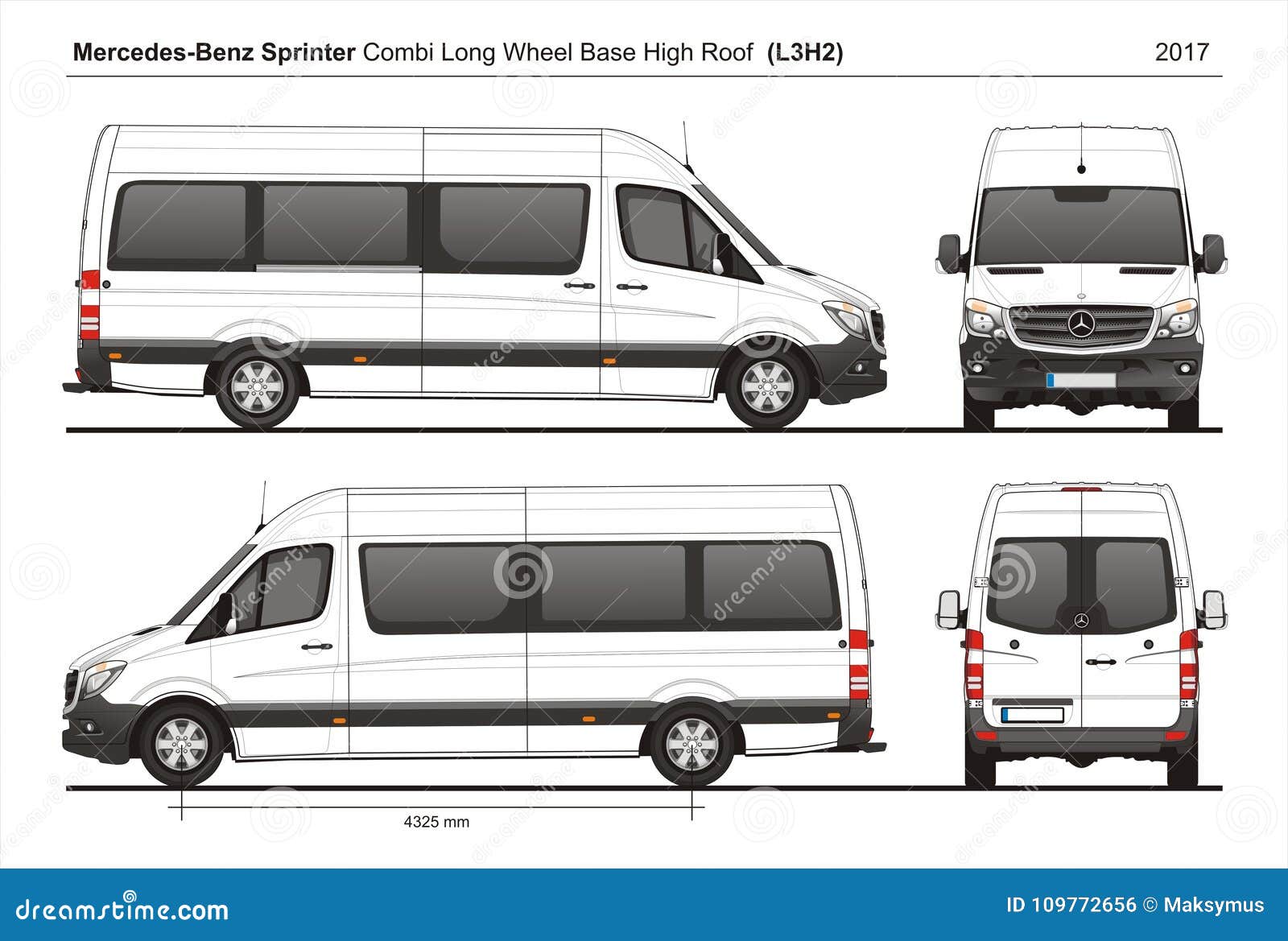 lwb high top mercedes sprinter