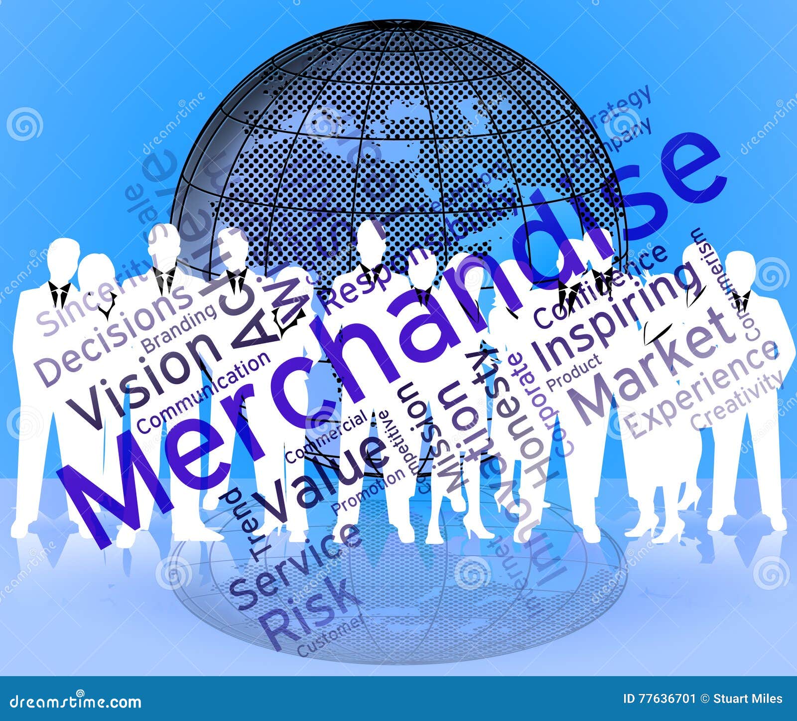 merchantise words indicates vending vend and sold