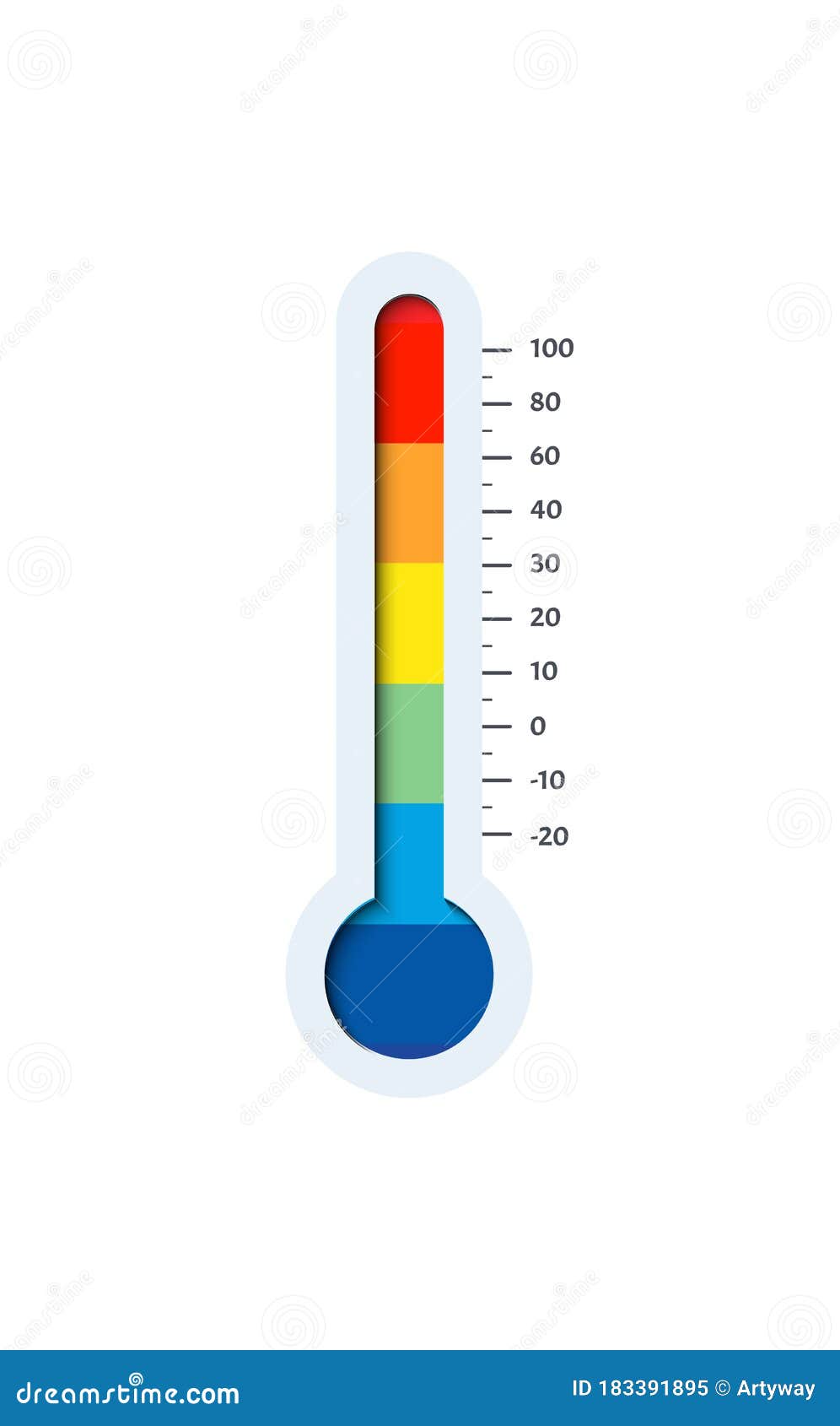 Mercury Thermometer Logo. Temperature Indicator Logotype ...