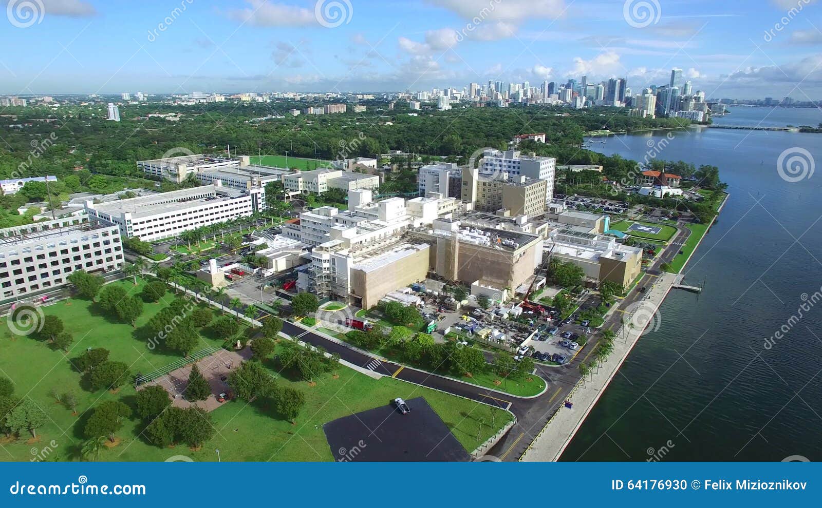 Mercy Hospital Miami stock footage. Video of 3840x2160 - 64176930