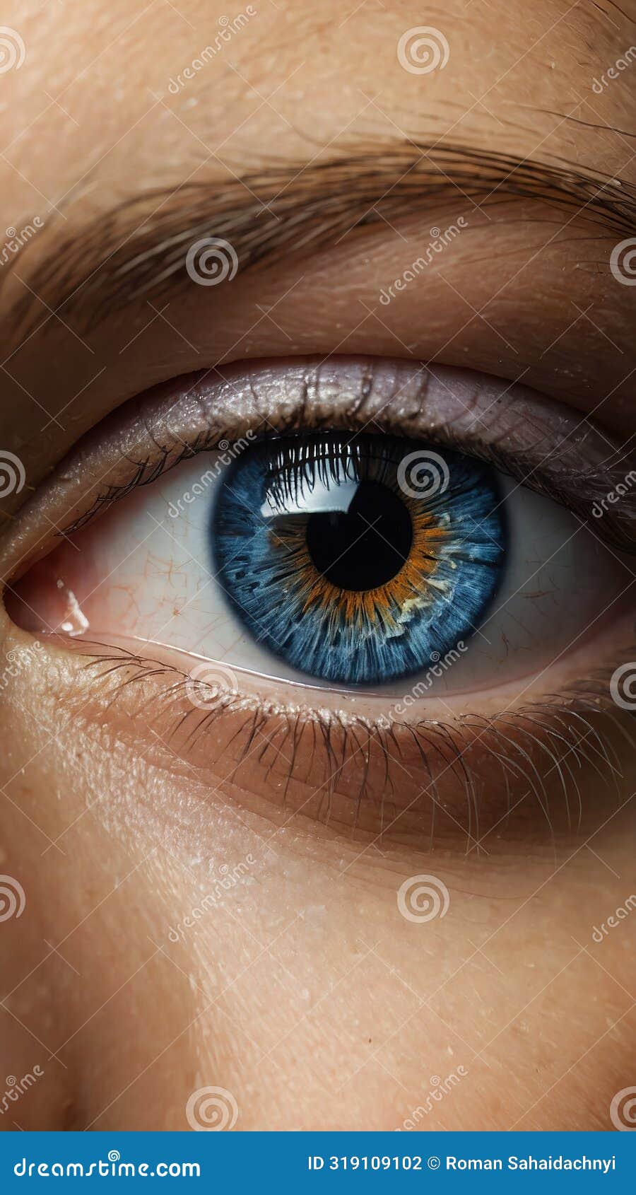 all-seeing eye with digital pixel patterns izing it services