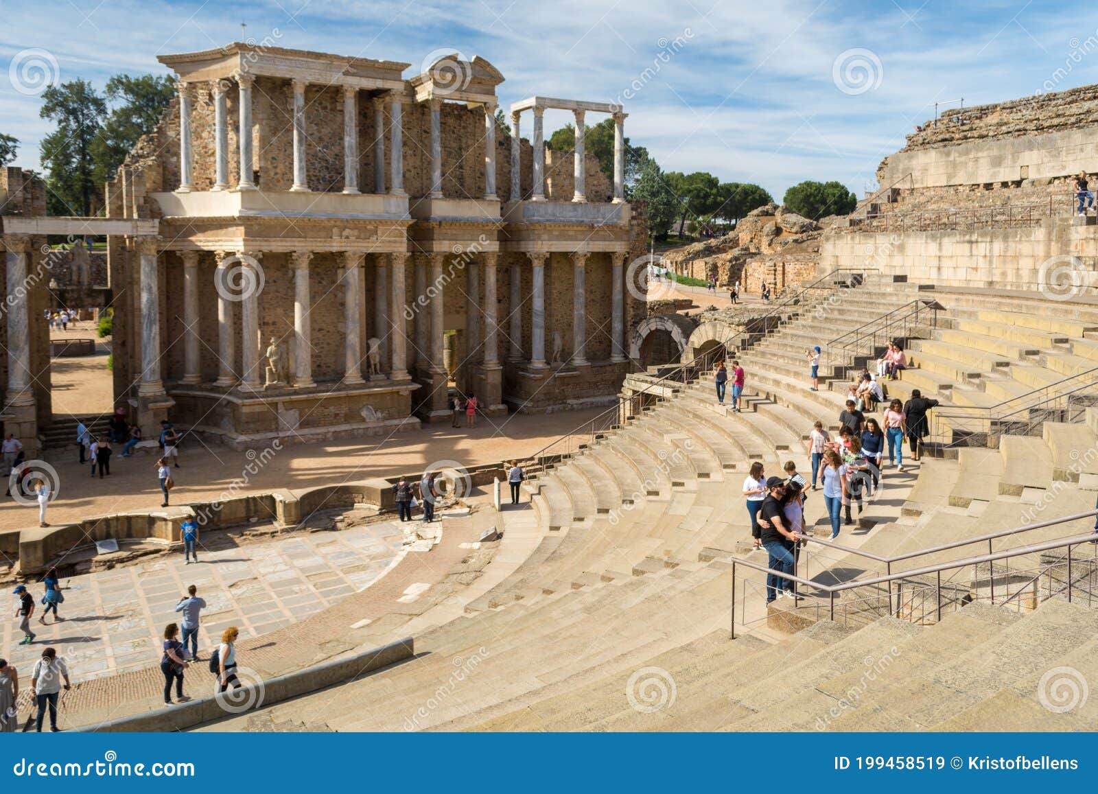 Tourists Visiting the Roman Ruins Theatre Arena & Waiting Rooms Used for Gladiator & Animal Fights in Merida, Spain Editorial Stock Image - Image of theatre, people: 199458519 Tourists Visiting the Roman Ruins Theatre Arena & Waiting Rooms Used for Gladiator & Animal Fights in Merida, Spain Editorial Stock Image - Image of theatre, people: 199458519