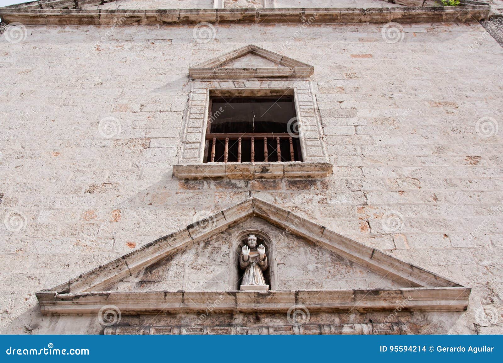 merida yucatan church detail