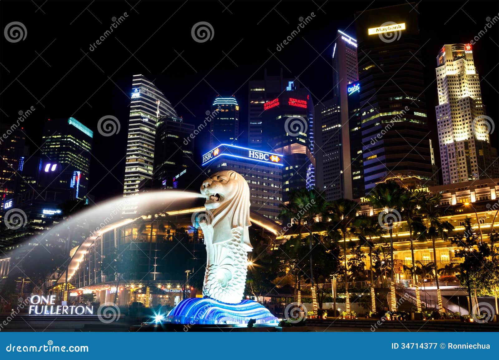 Merlion Park Singapore