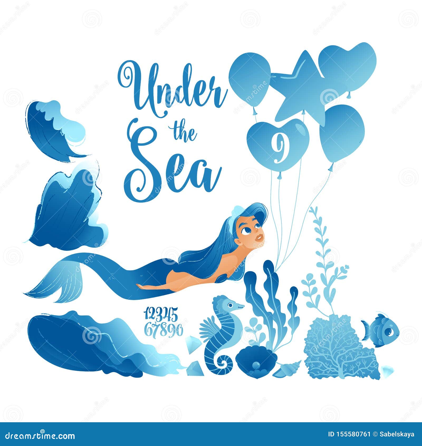 Free Free 175 Mermaid Invitation Svg SVG PNG EPS DXF File