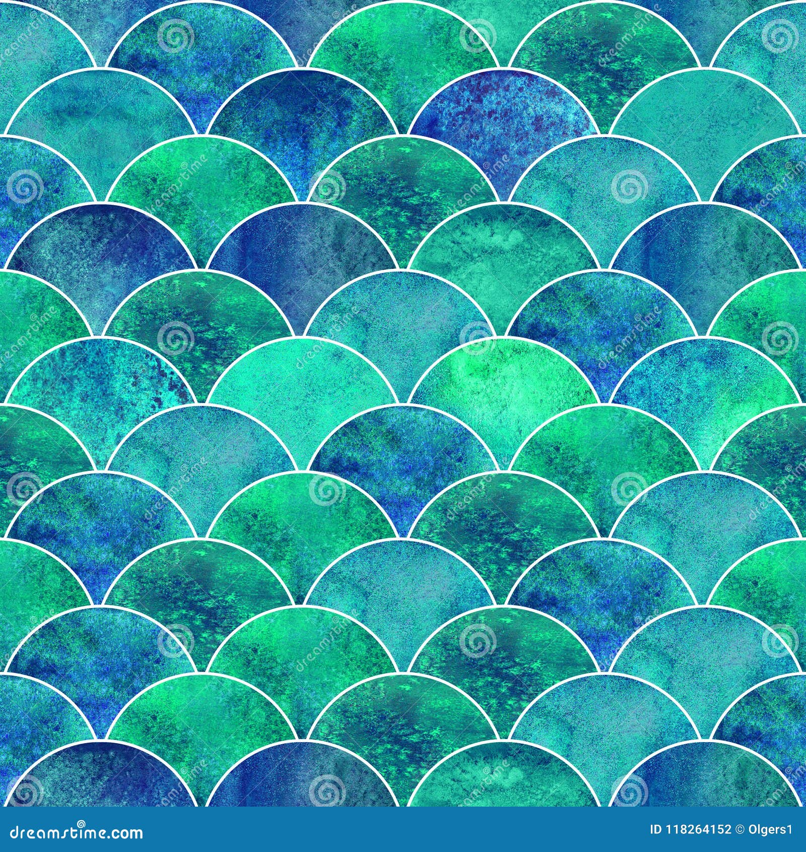 Abstract Background Scale Reptile Watercolor Stock Illustrations 223