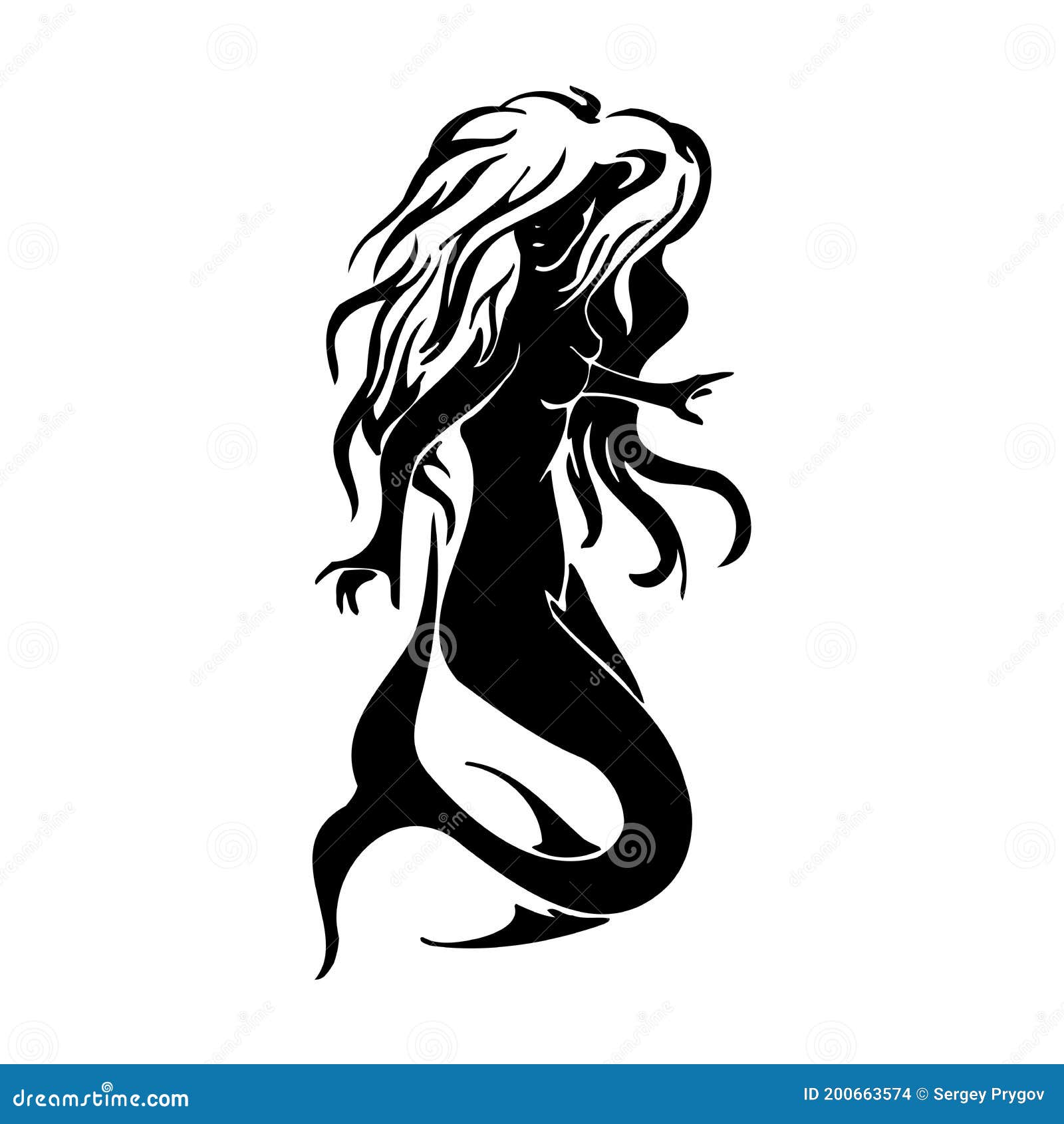 Mermaid Tail Outline: Choose Your Style Temporary Tattoo Fantasy Mermaid  Scales Outline Fairytale Siren Cute Wrist Tattoo - Etsy Canada