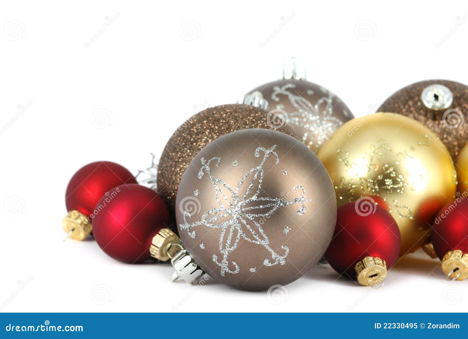 Merry Christmas Ball Decoration Stock Image - Image of celebrate ...
