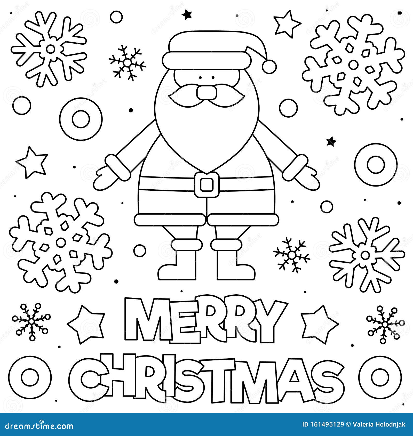 merry christmas images coloring pages