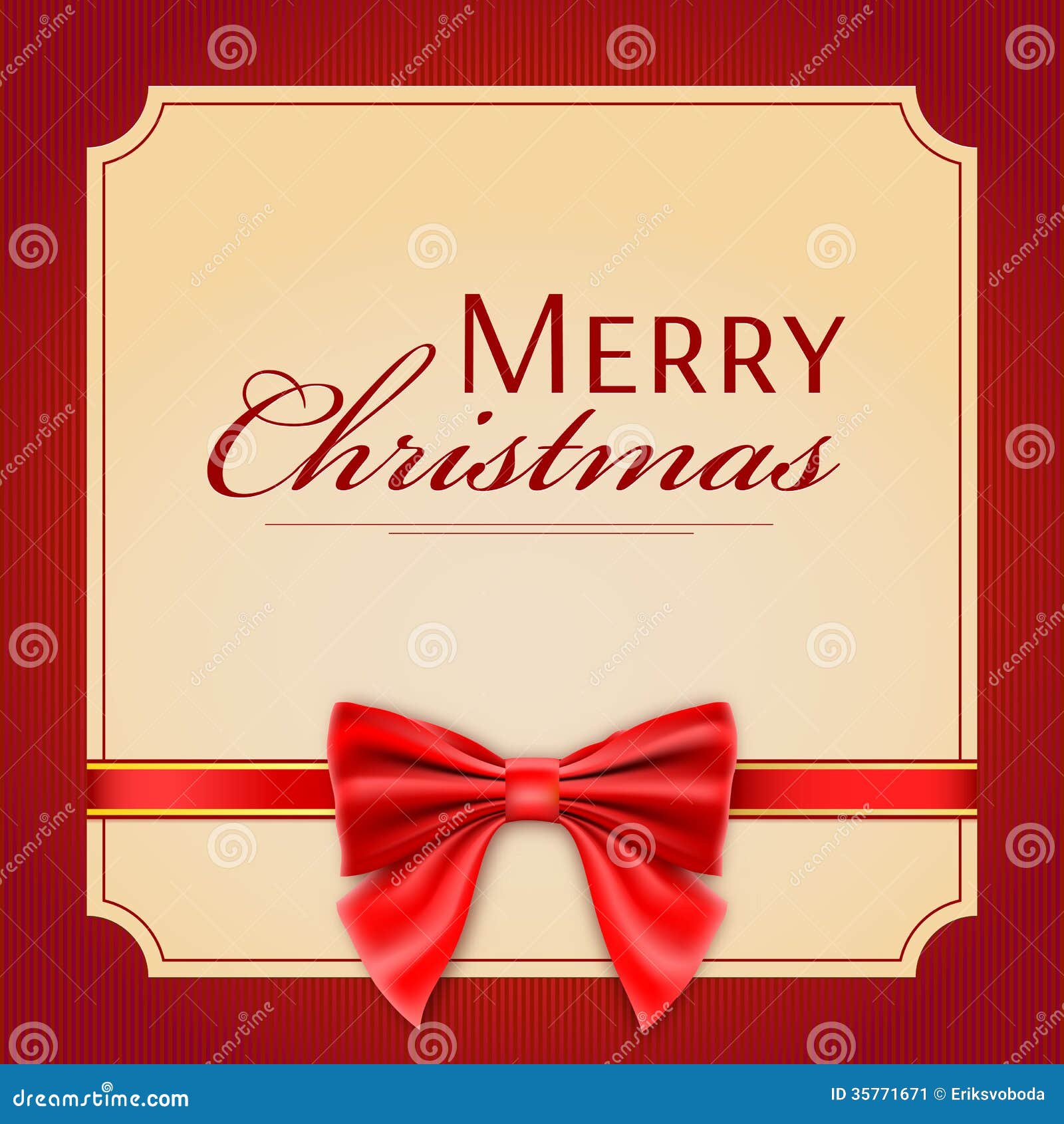 Merry Christmas stock vector. Image of gift, concept 