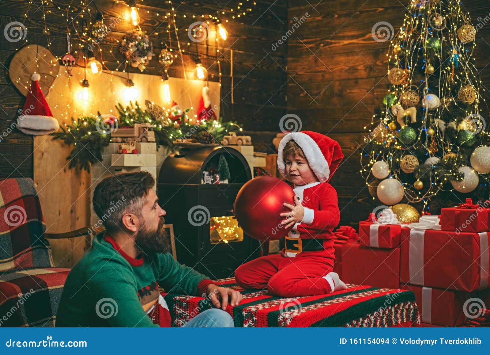 Happy Jolly Merry Gift Box Ornaments