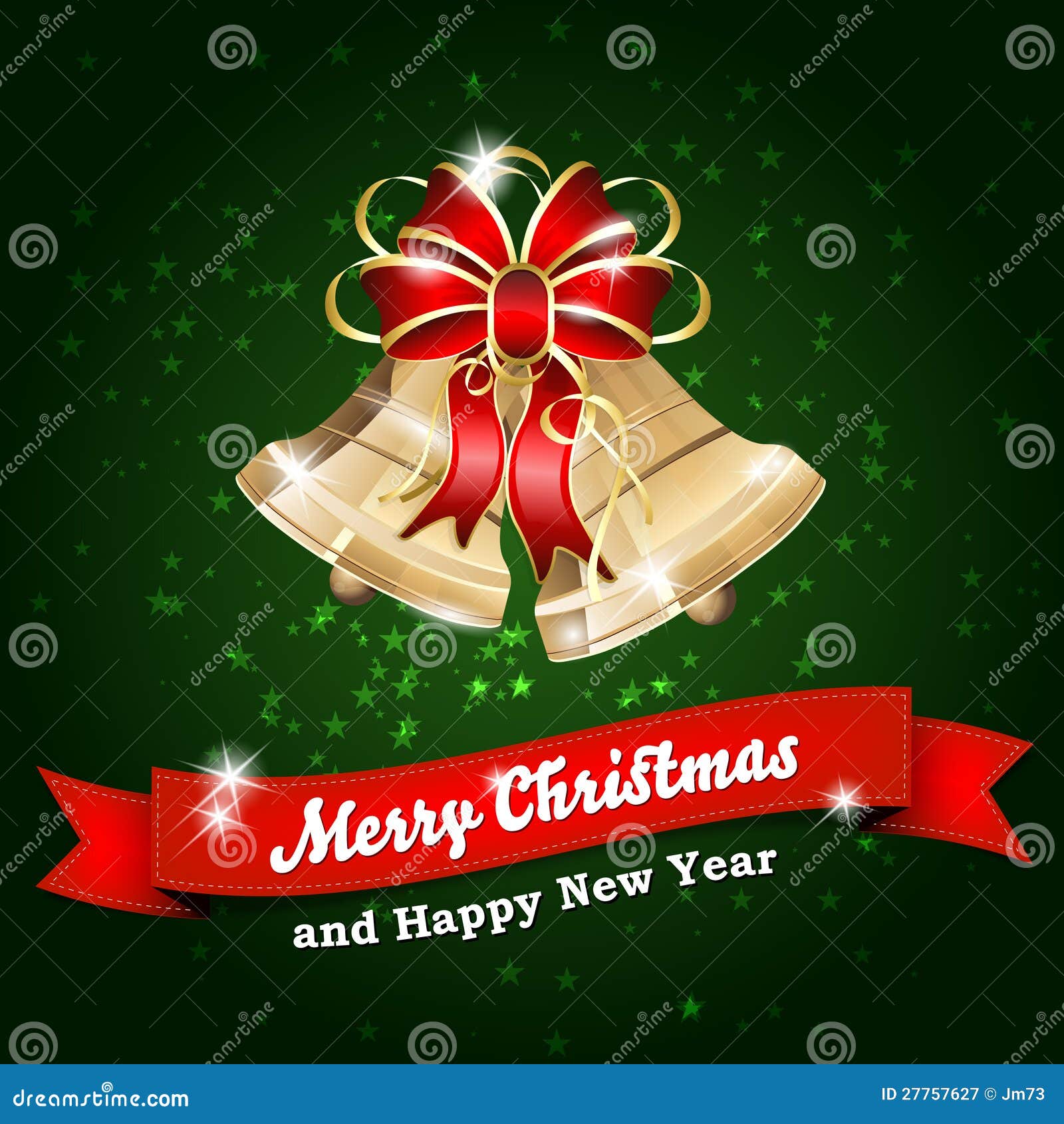 Merry Christmas And Happy New Year Background Stock Vector - Illustration of holiday, gift: 27757627