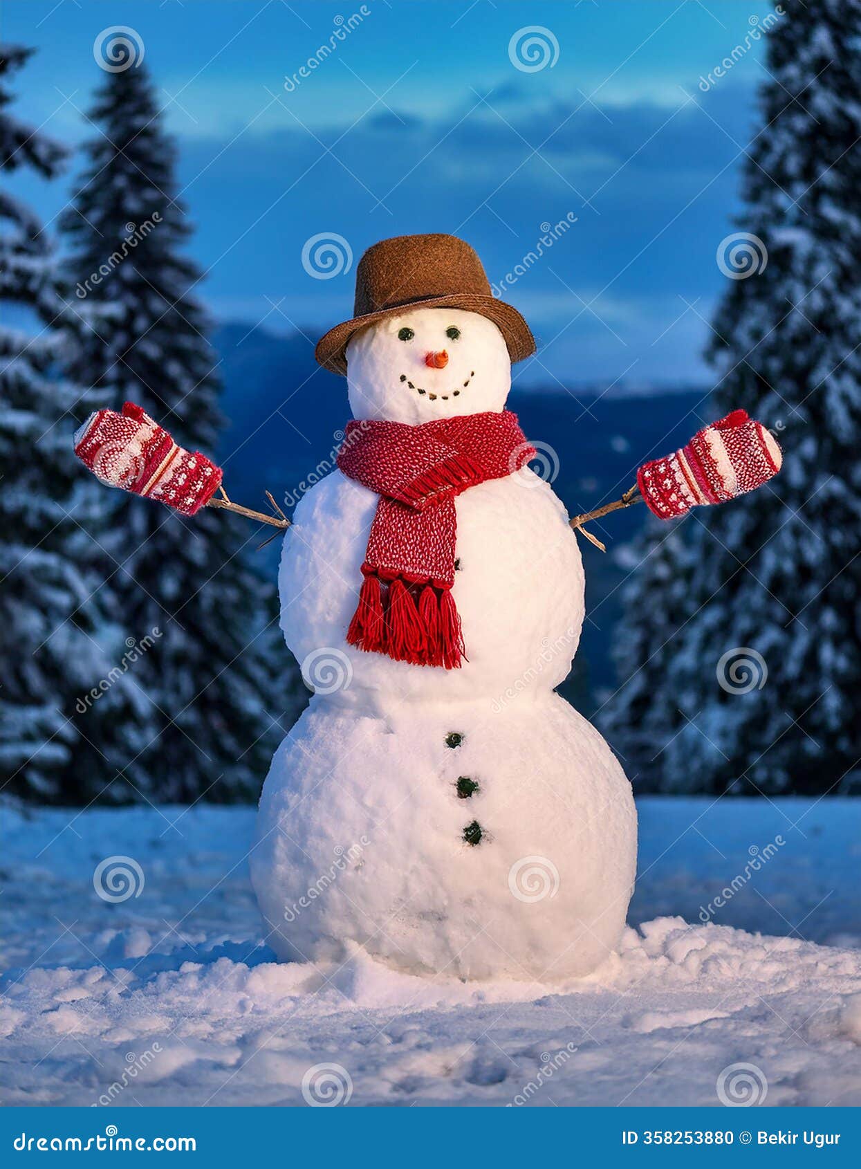 merry christmas and happy new year greeting card with copy-space.