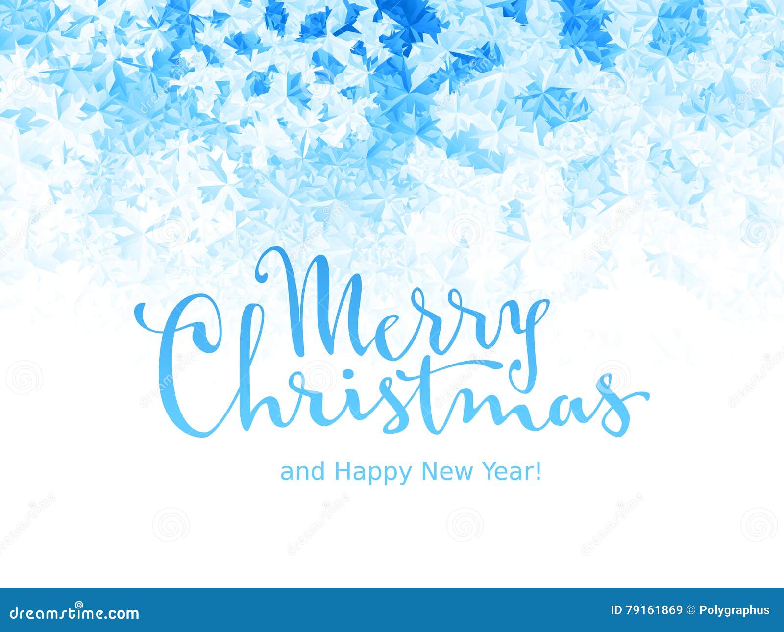 Download Merry Christmas And Happy New Year Lettering Ice Background Stock Vector Illustration of