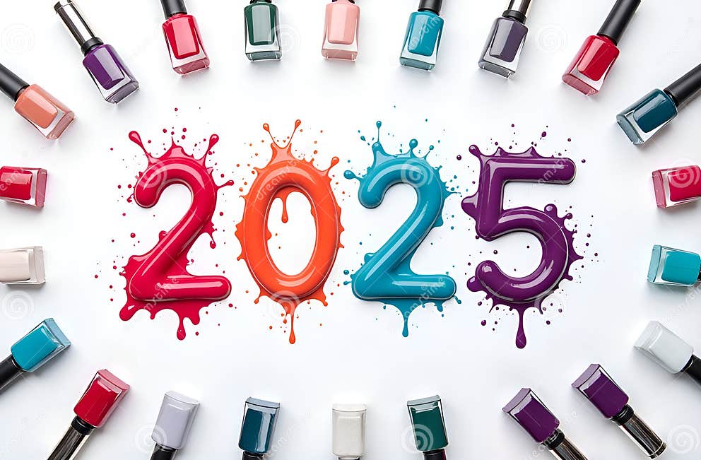 New Years Nails 2025 Carey Correna