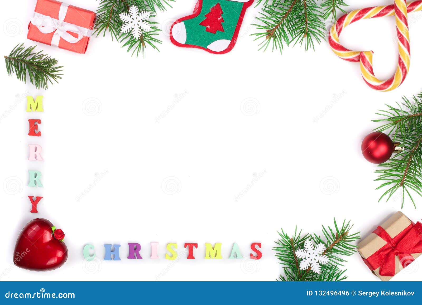 Merry Christmas Inscription In Frame Made Of Fir Branches Isolated On White Background With Copy Space For Your Text Stock Photo Image Of Flat Boots Merry Christmas Inscription In Frame Made Of Fir Branches Isolated On White Background With Copy Space For Your Text Stock Photo Image Of Flat Boots
