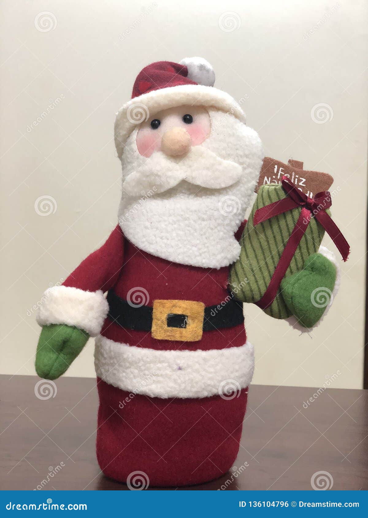 Merry Christmas with Santa Claus Stock Photo - Image of christmas ...