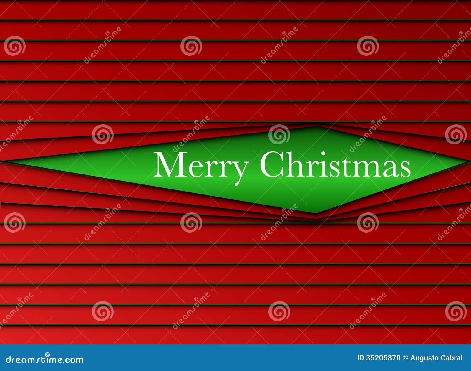 Merry Christmas Stripes Red and Green Stock Vector - Illustration of