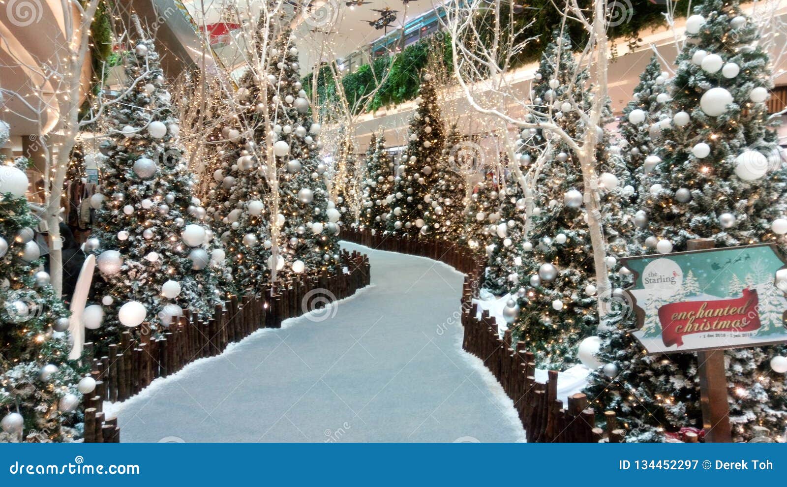 Merry Christmas at Uptown editorial photography. Image of christmas