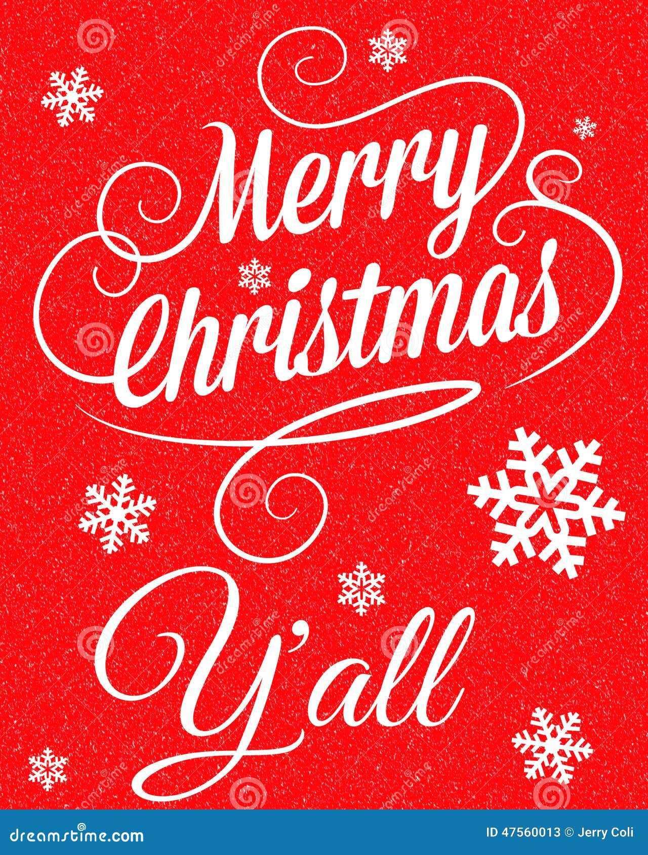 Merry Christmas Y all stock illustration. Illustration of merry – 47560013
