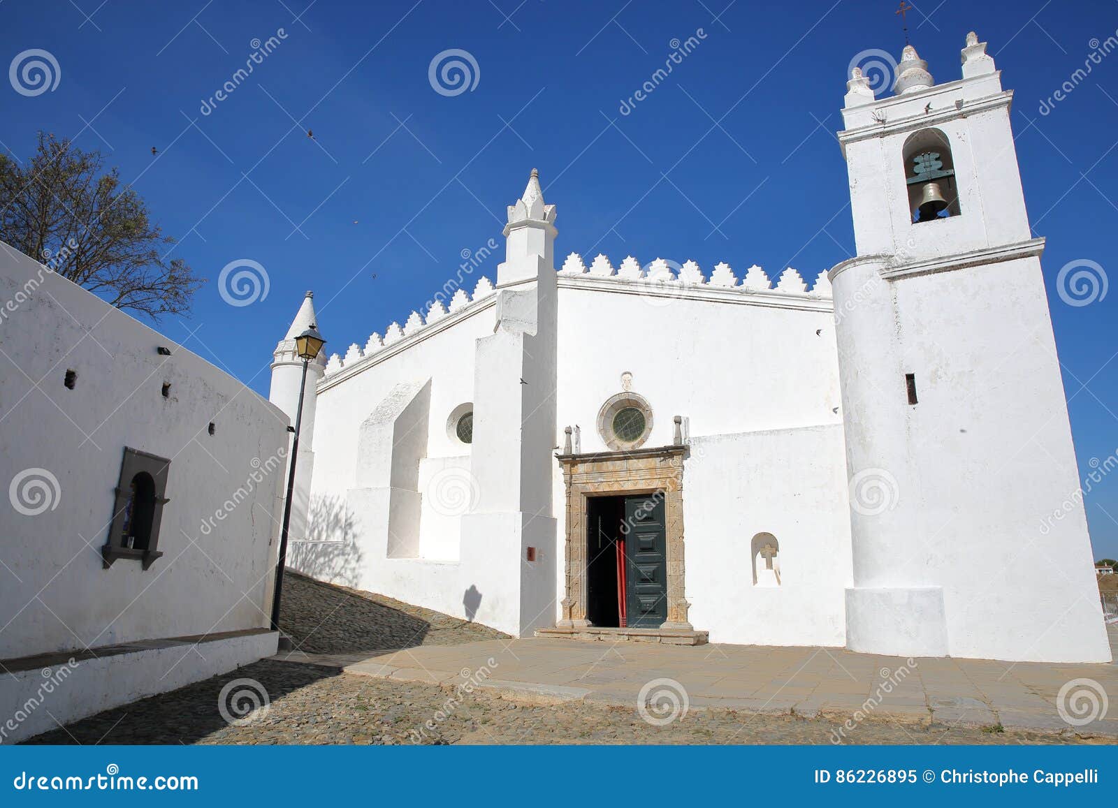 mertola, portugal: the matriz church former mosque of mertola