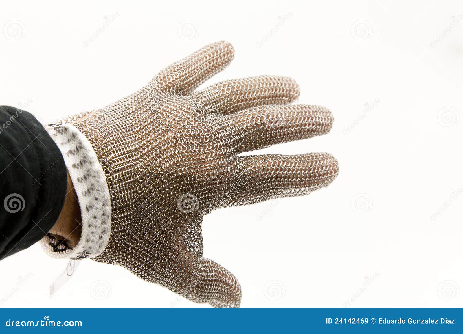 Mesh Gloves stock image. Image of iron, mesh, worker 24142469